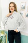 159287 Kapsonlu Sardonlu Sweatshirt